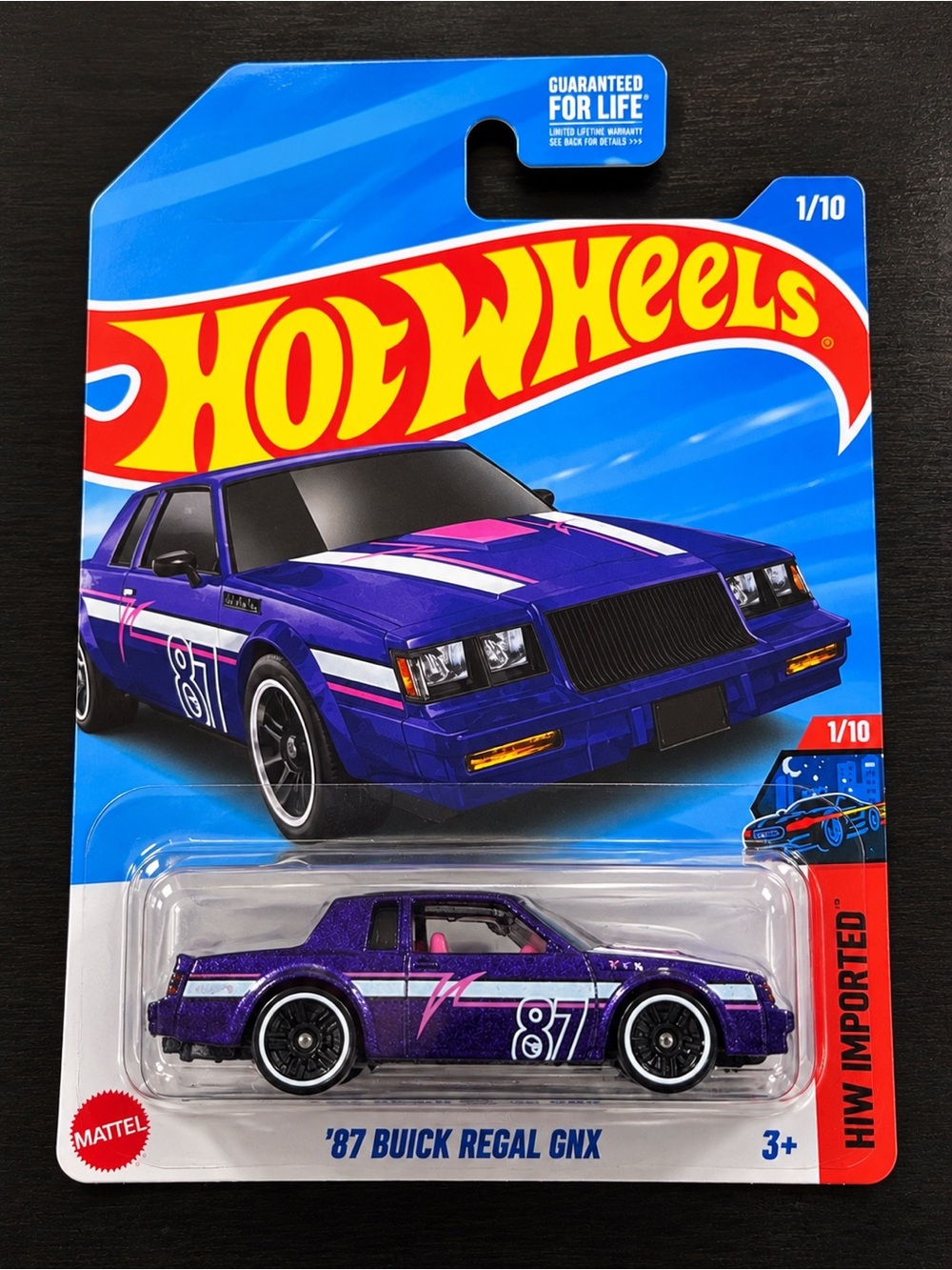 STH 2025 Matchbox โ87 Buick Regal GNX โ #13/250